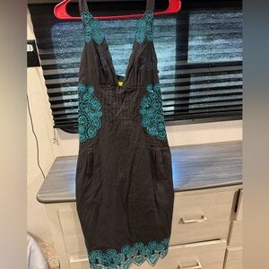 Vntg Cathrine Malandino dress